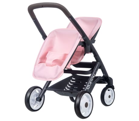 Smoby Sports Toy Stroller for Twins Dolls Maxi-Cosi Light Pink