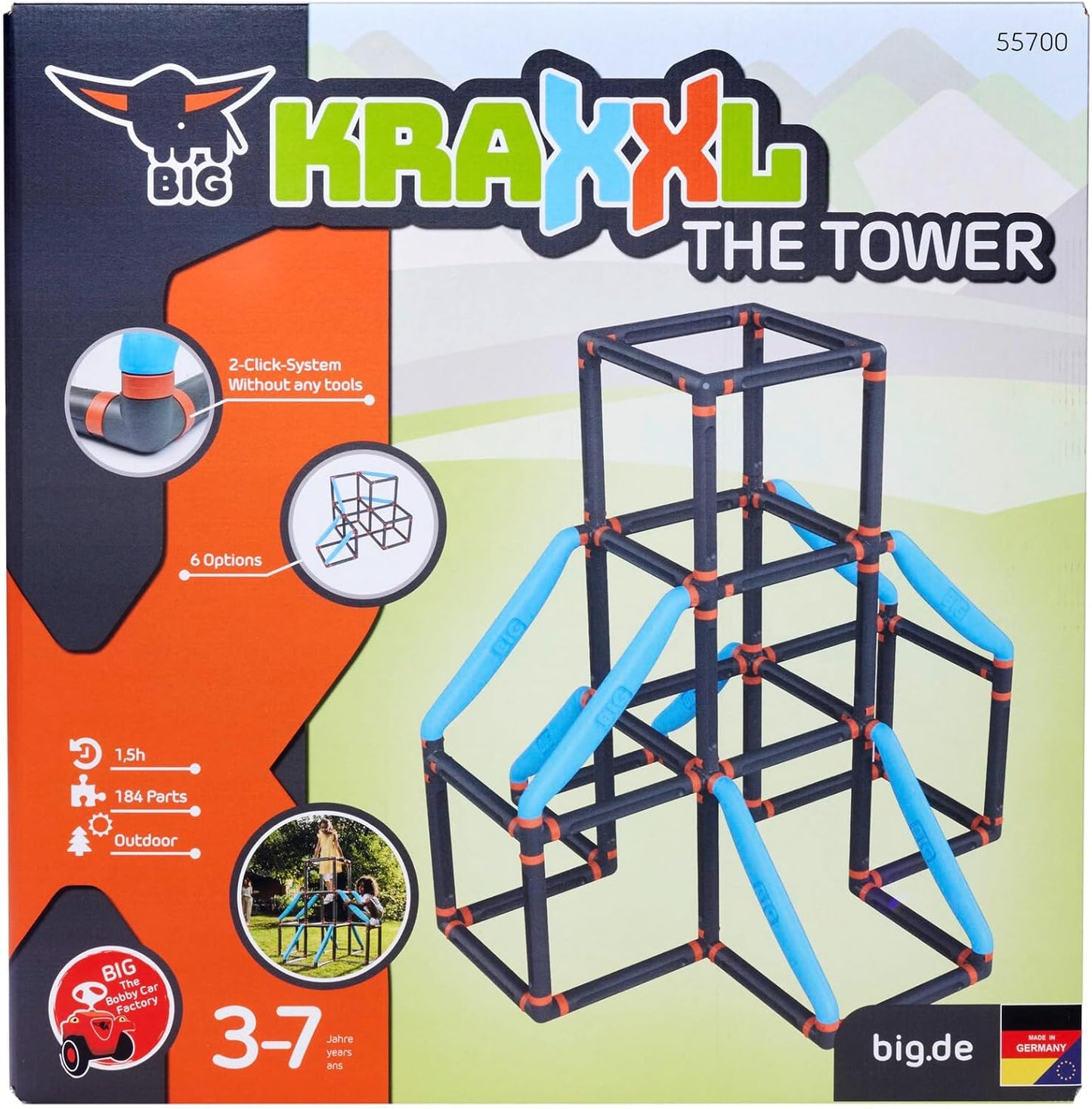 BIG KRAXXL The Tower climbing frame, garden fun for kids