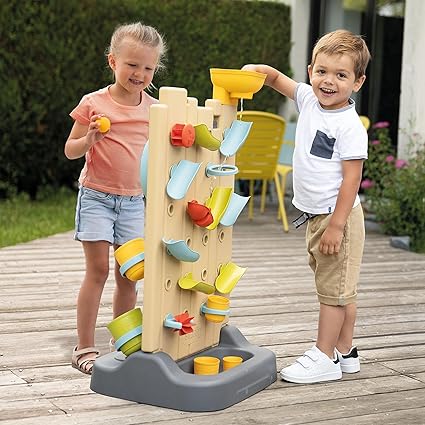 Smoby Activity Wall - Children's Activity Wall with Ball and Water Circuit, 29 Accessories Included