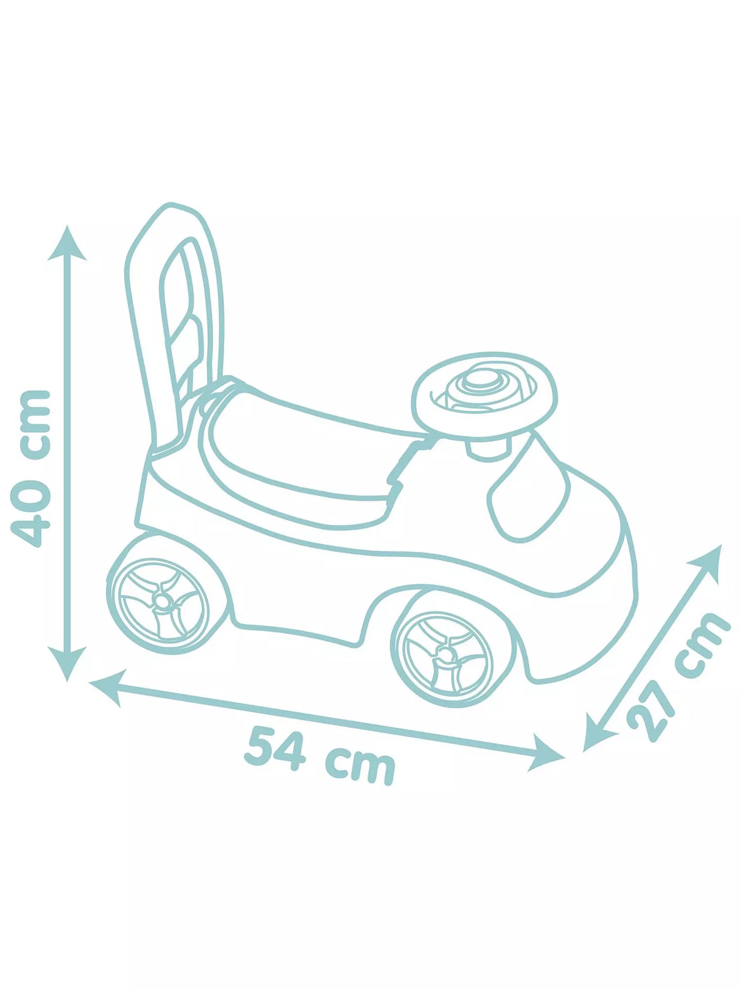 LITTLE SMOBY AUTO RIDE-ON