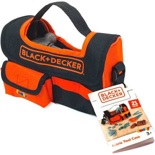 Smoby BLACK & DECKER FABRIC TOOL CASE