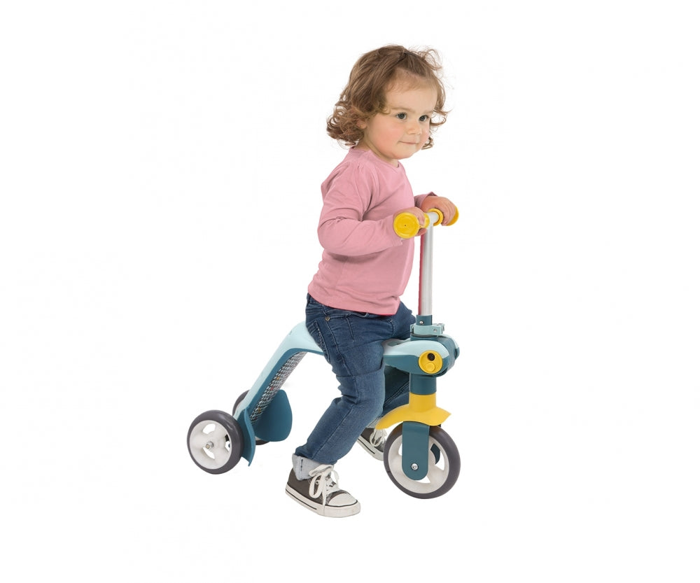 Reversible 2 In 1 Scooter Blue