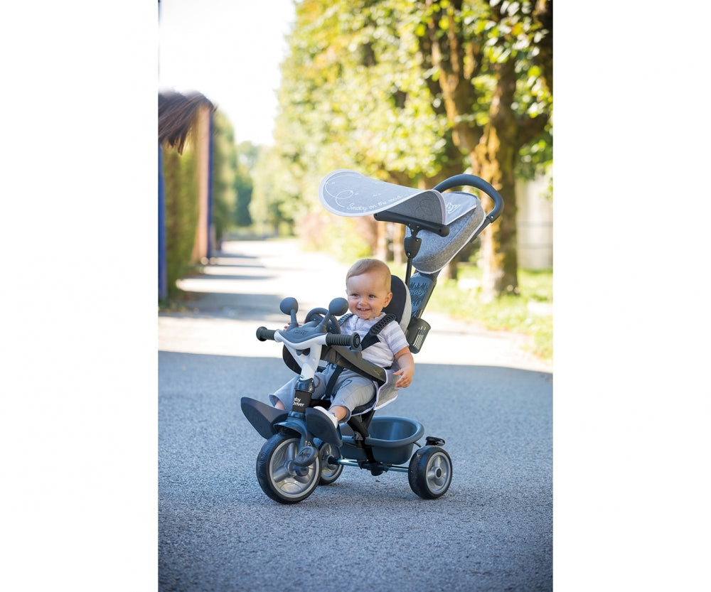Baby Driver Comfort Grey Plus Tricycle