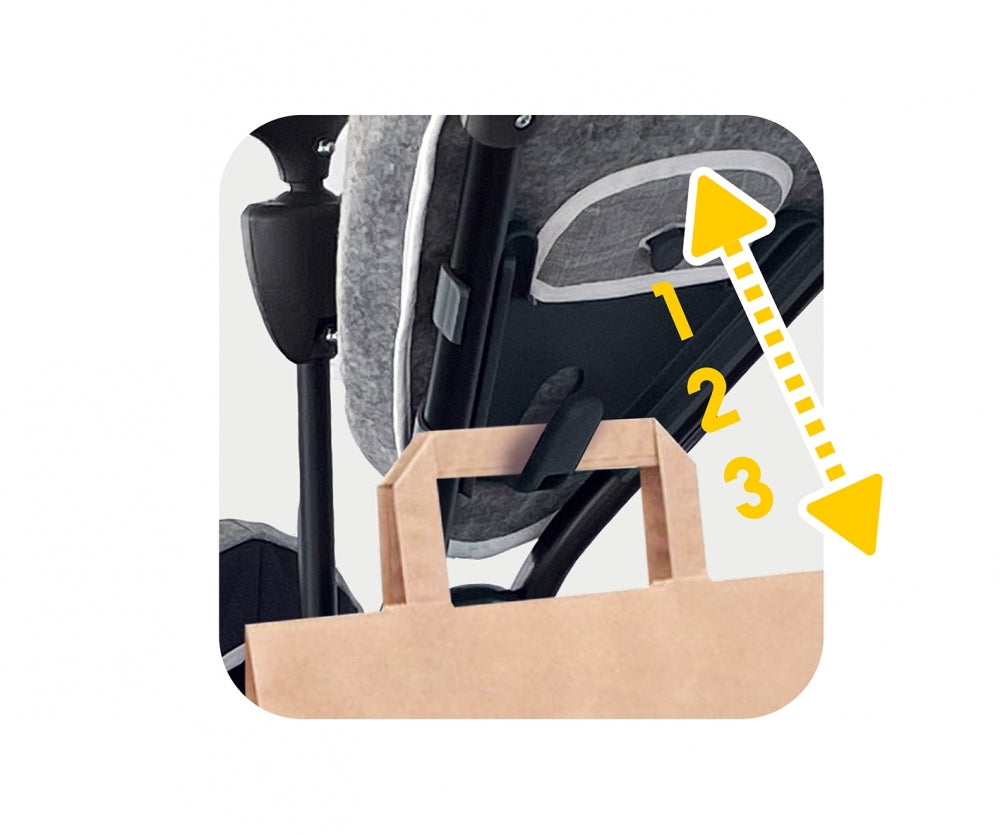 Baby Driver Comfort Grey Plus Tricycle