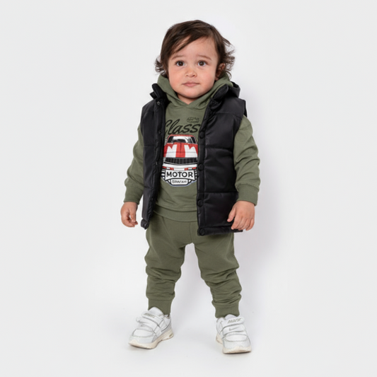 Classic Motor Winter Vest Set