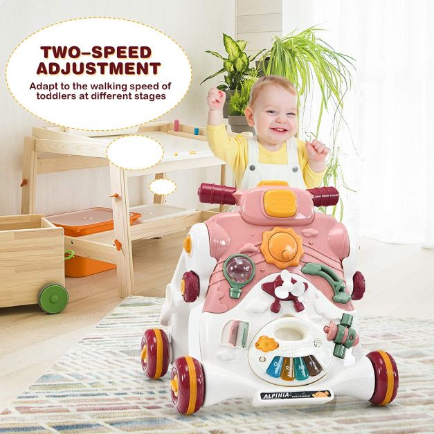 3 in 1 Activity Toy Center, Walker and Ride on Car