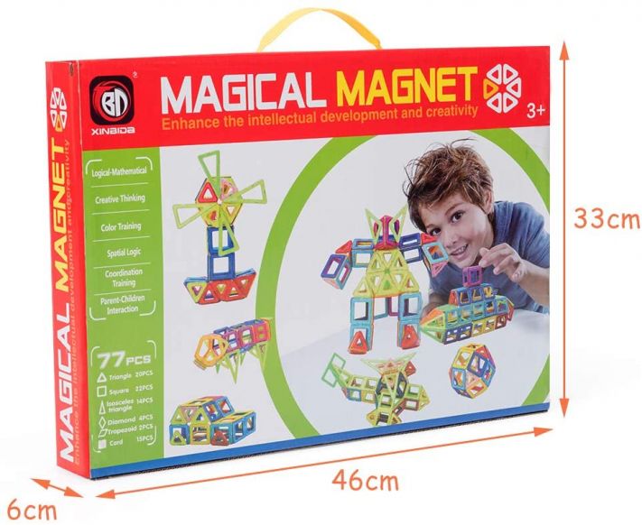 Magnetic Building Blocks Set
