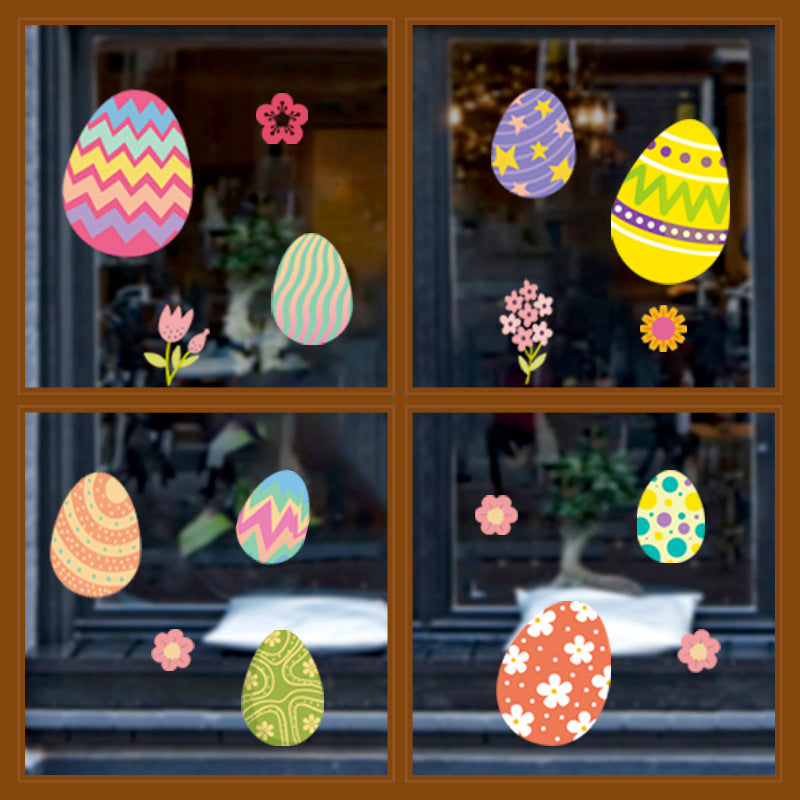 Easter Egg Decorative Wall Sticker Showcase