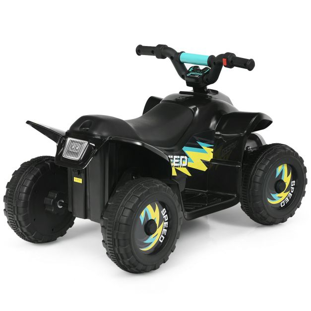 6V Battery Powered Ride on Quad Bike ATV Electric Mini Vehicle Car For Toddler