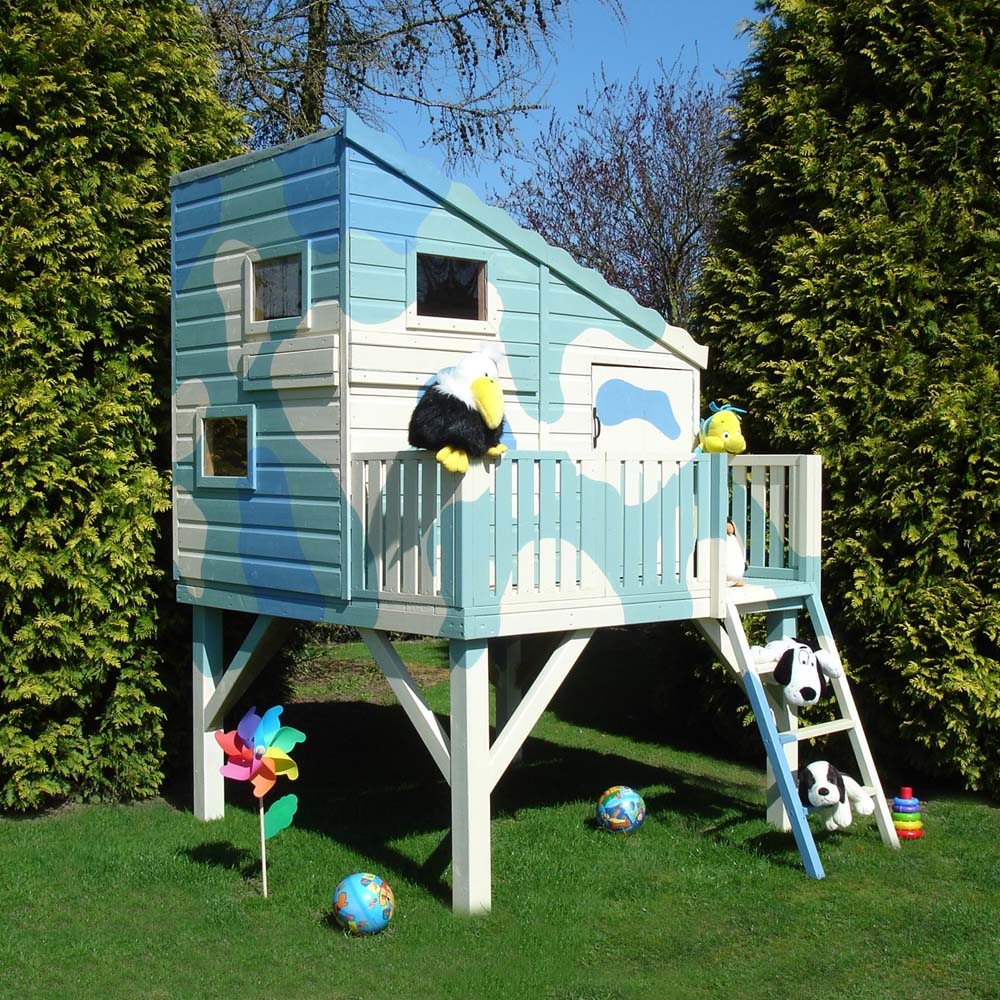 6 x 6 (1.80m x 1.80m) Shire Command Post Tower Playhouse