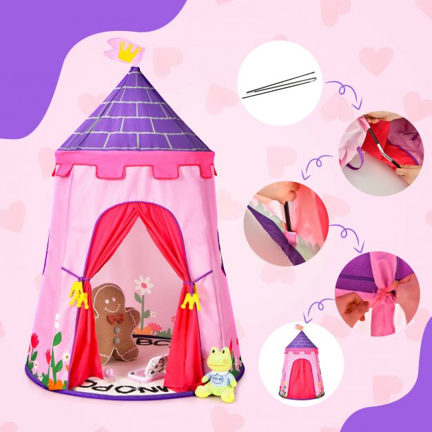 Children's Portable Playhouse Tent Oxford Fabric
