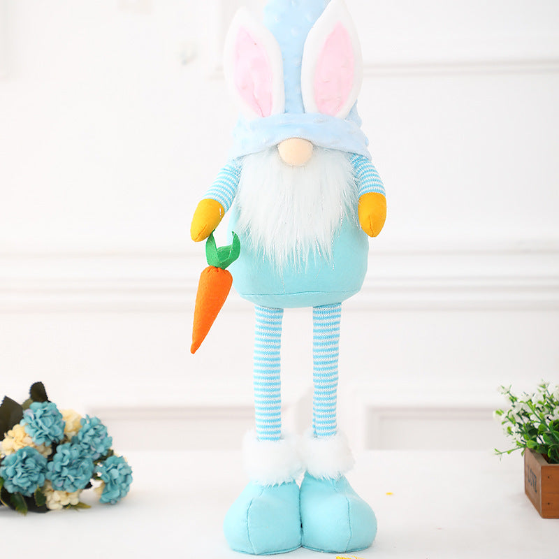 Easter Forester Standing Posture Telescopic Standing Posture Large Decoration