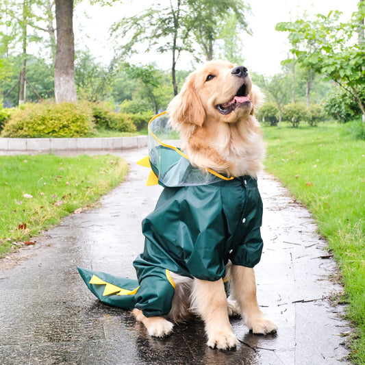 Raincoat All-inclusive Four-legged Pet Transformation Suit
