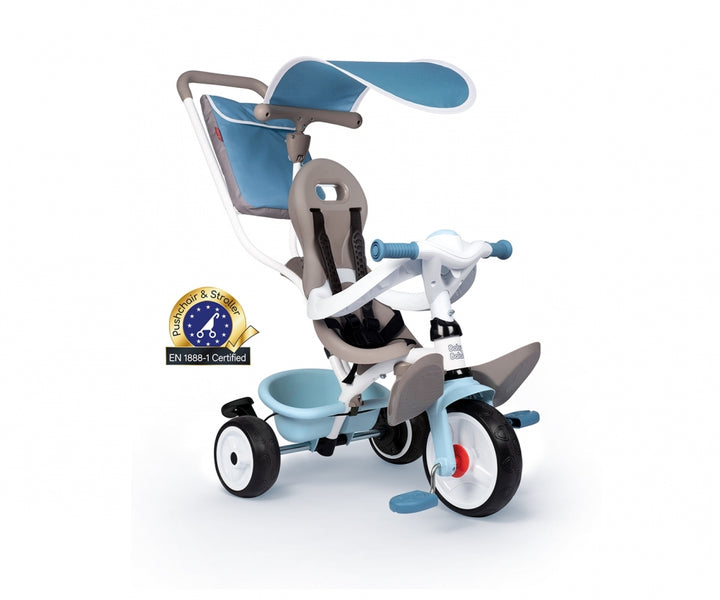 Tricycle Baby Balade Plus Bleu - SMOBY
