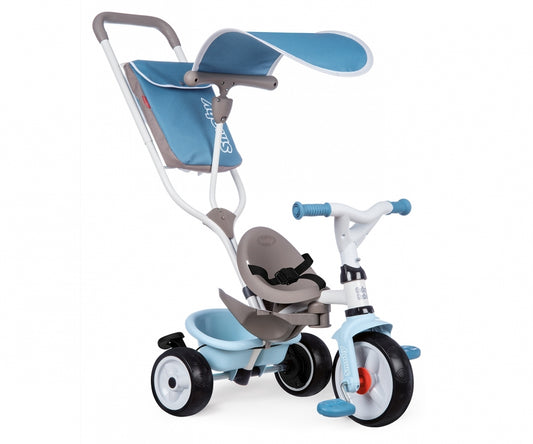 Tricycle Baby Balade Plus Bleu - SMOBY
