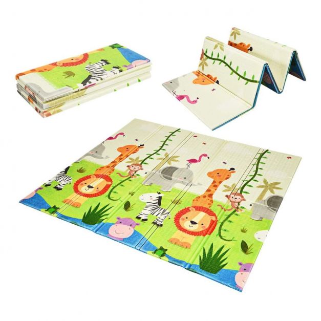 Extra Large Foam Waterproof Play Mat with Carrying Bag