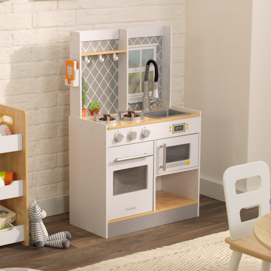Let's Cook Wooden Play Kitchen