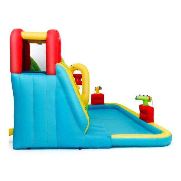 Inflatable Bouncy Castle with Water Slide and Pool Area for Kids