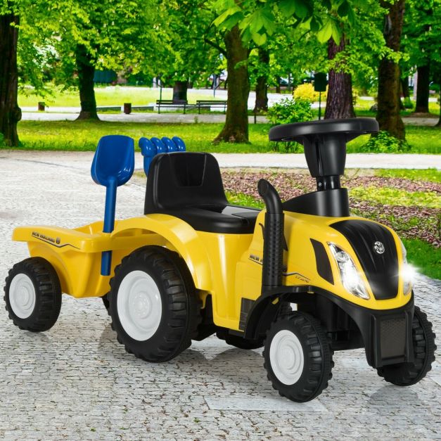 Kids Ride on Tractor with Horn and Whistle for Toddlers